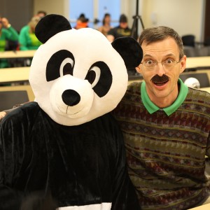 Halloween brings out the best in us! Who knows the "Panda Dance"?